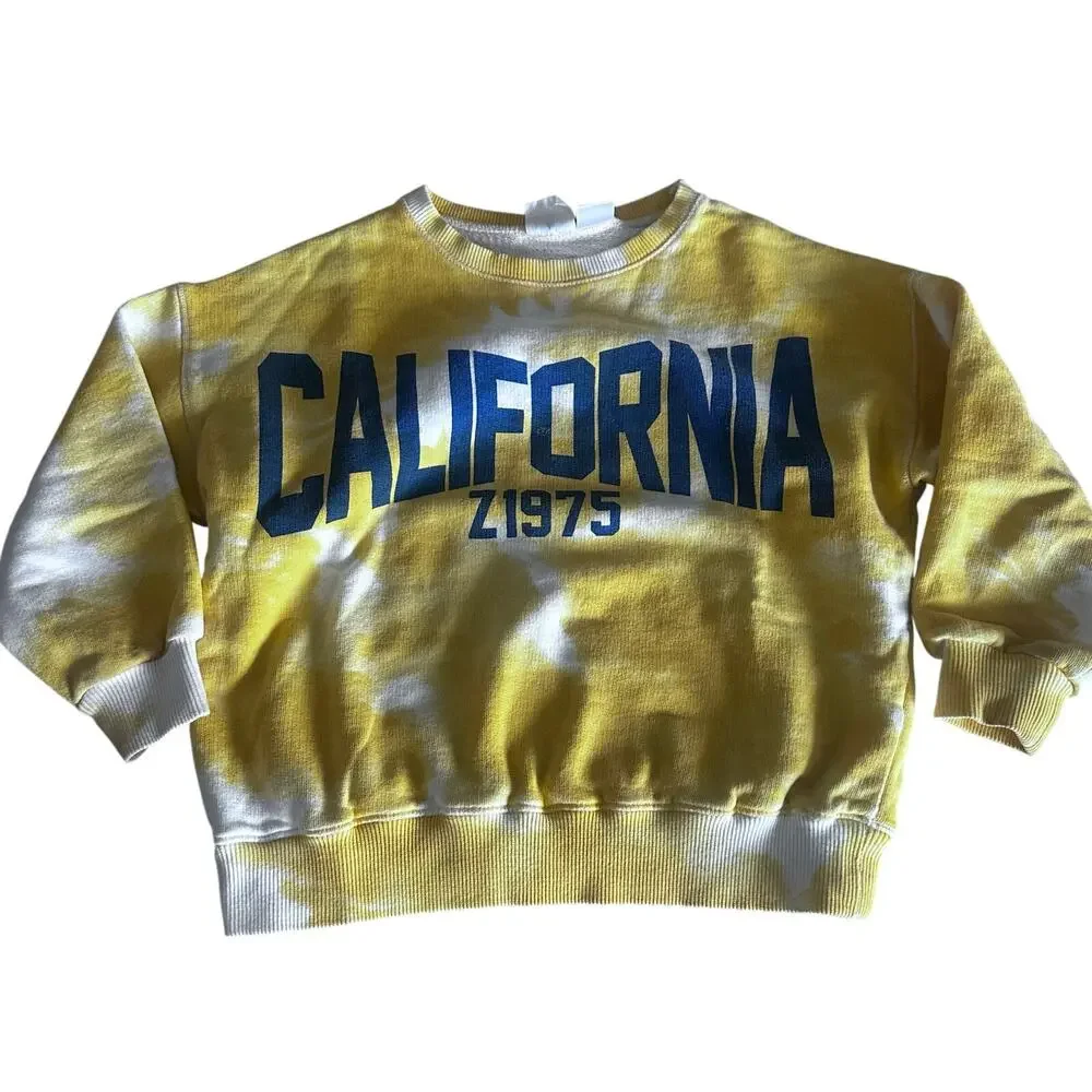 Sarah California Tie-Dye Crewneck Sweatshirt - Boys Size 4/5